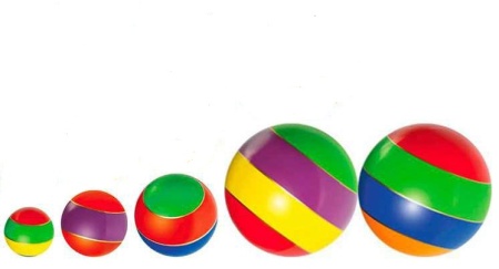 Купить Мячи резиновые (комплект из 5 мячей различного диаметра) в Приволжске 