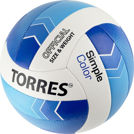 Купить Мяч волейбольный Torres Simple Color любительский р.5 в Приволжске 